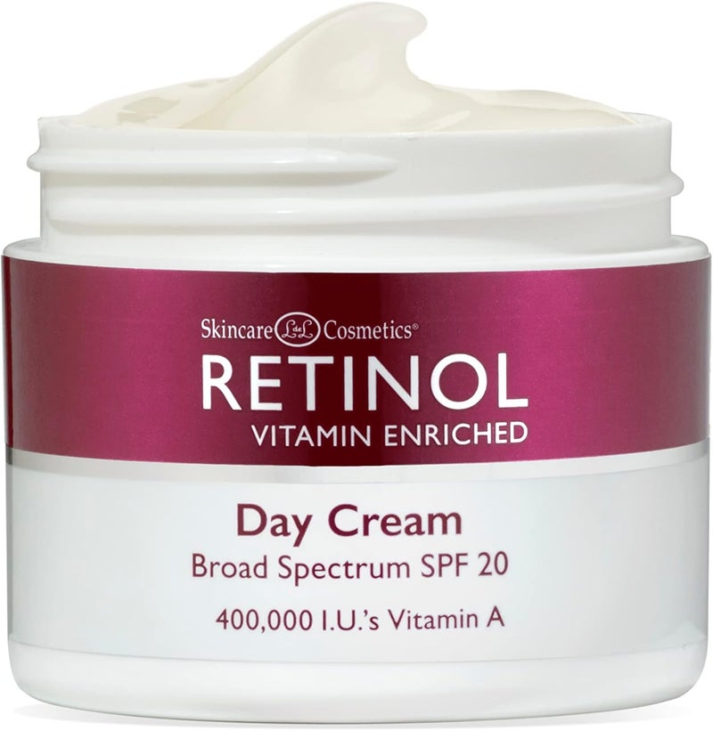 Retinol Skincare LdeL Cosmetics Day Cream with SPF 20 - 2.25 oz - Image 1